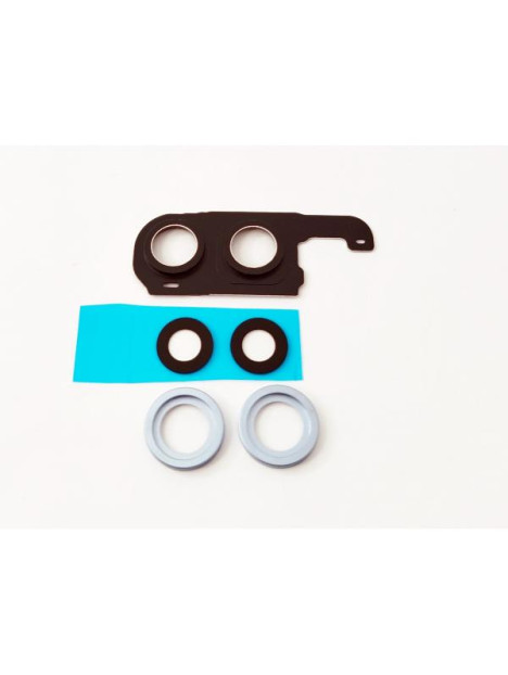 Cristal de camara con marco azul para Samsung Galaxy Z Flip 6 5G F741 calidad premium