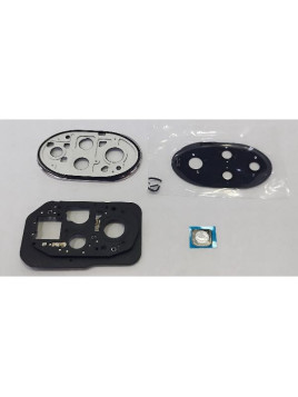 Cristal de camara con marco rosa para Honor 200 Pro calidad premium