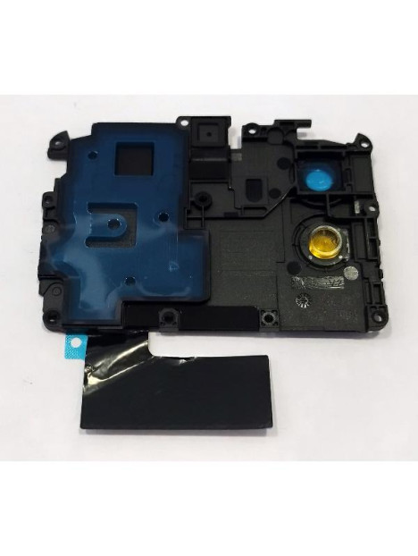 Soporte de sujeción de placa base con lente de cámara con NFC negro para Xiaomi Redmi A2 calidad premium