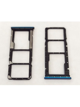 Soporte o bandeja sim azul Dual sim para Xiaomi Redmi 10A calidad premium