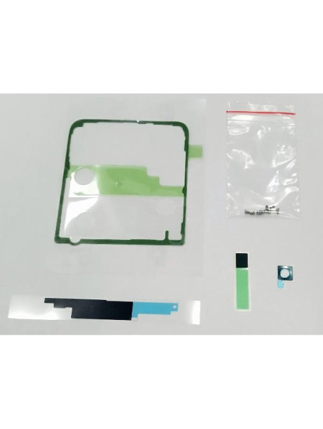 Kit de adhesivos secundarios exteriores de pantalla para Samsung Galaxy Z Flip 4 F721 GH81-24714A Service Pack