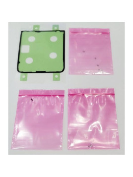 Kit de adhesivos para tapa trasera o tapa bateria para Samsung Galaxy Z Flip 4 F721 GH82-29628A Service Pack