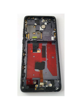 Pantalla lcd para Huawei P40 Pro Plus 5G mas tactil negro con marco negro compatible TFT