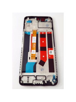 Pantalla lcd para Oppo A60 CPH2631 mas tactil negro con marco negro calidad premium