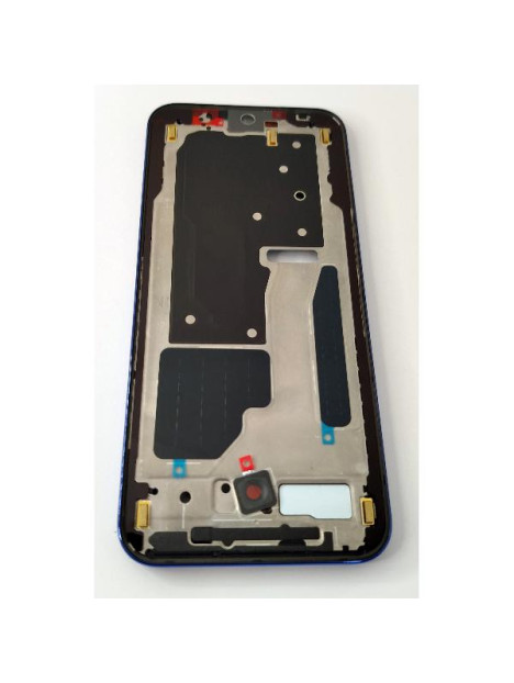 Carcasa o marco central azul para Huawei Nova 12s
