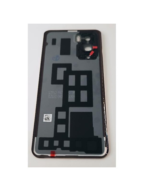 Tapa trasera o tapa bateria blanca roja para Oppo Reno 12 5G CPH2625 con cristal de camara