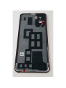 Tapa trasera o tapa bateria blanca roja para Oppo Reno 12 5G CPH2625 con cristal de camara