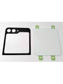 Tapa trasera o tapa bateria plata para Samsung Galaxy Z Flip 6 5G F741