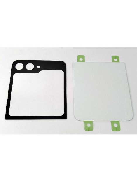 Tapa trasera o tapa bateria plata para Samsung Galaxy Z Flip 6 5G F741