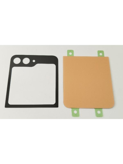 Tapa trasera o tapa bateria dorada para Samsung Galaxy Z Flip 6 5G F741