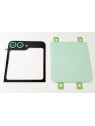 Tapa trasera o tapa bateria verde para Samsung Galaxy Z Flip 6 5G F741 mas lente de camara