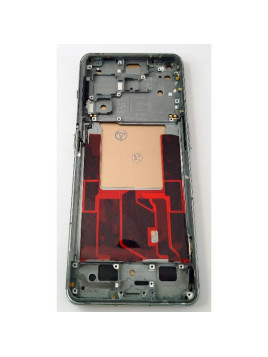 Pantalla lcd para Oneplus 11 5G mas tactil negro con marco azul compatible TFT