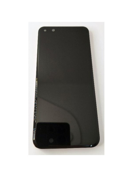 Pantalla lcd para Huawei P40 Pro mas tactil negro con marco dorado compatible TFT