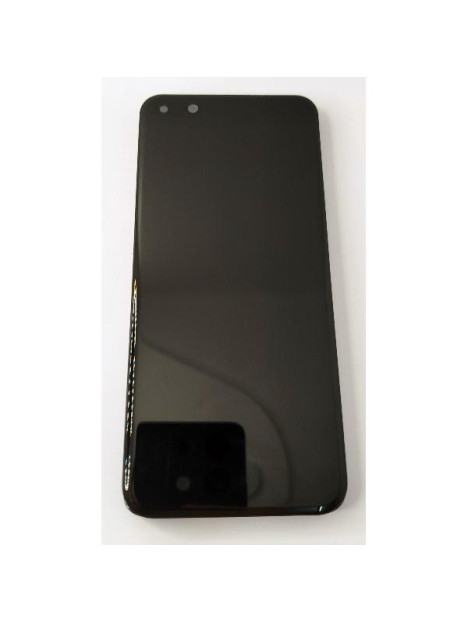Pantalla lcd para Huawei P40 Pro mas tactil negro con marco negro compatible TFT