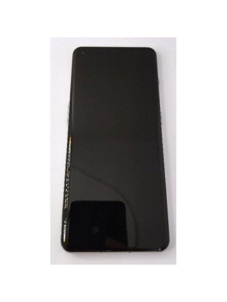Pantalla lcd para Oneplus 11 5G mas tactil negro con marco verde calidad premium