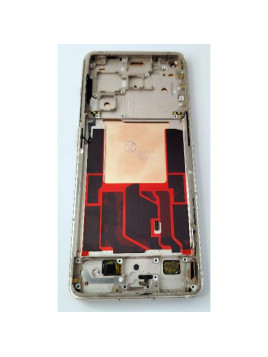 Pantalla lcd para Oneplus 11 5G mas tactil negro con marco dorado calidad premium