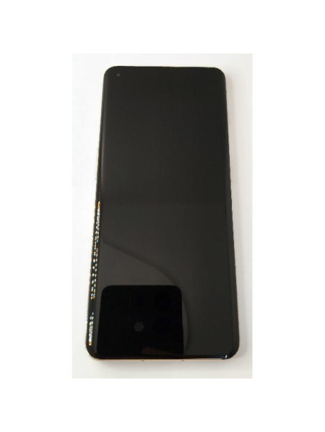 Pantalla lcd para Oneplus 11 5G mas tactil negro con marco dorado calidad premium