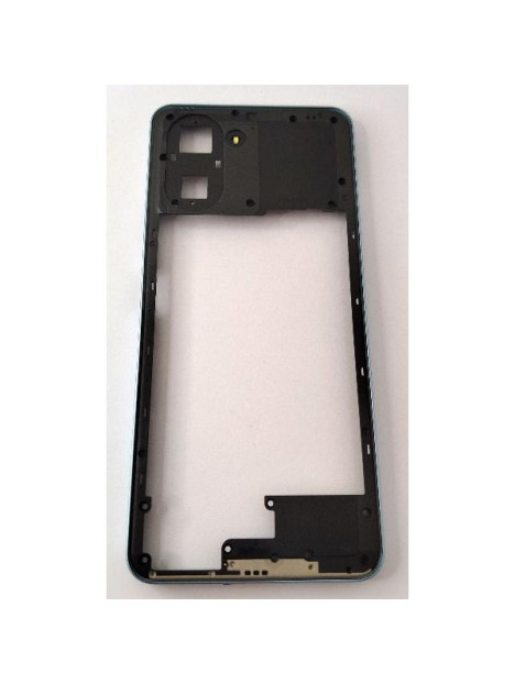 Carcasa o marco central azul para Blackview Color 8