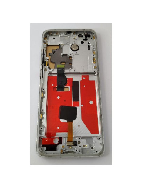 Pantalla lcd para Huawei P40 Pro Plus 5G mas tactil negro con marco plata compatible TFT
