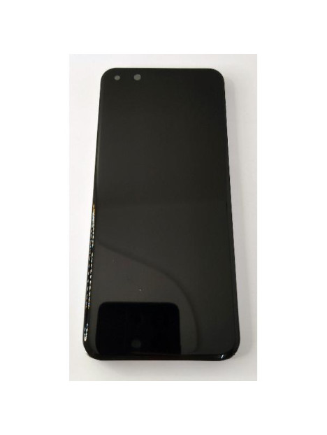 Pantalla lcd para Huawei P40 Pro Plus 5G mas tactil negro con marco plata compatible TFT