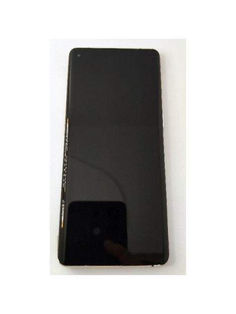 Pantalla lcd para Oppo Reno 4 Pro 5G CPH2089 mas tactil negro con marco dorado calidad Oled