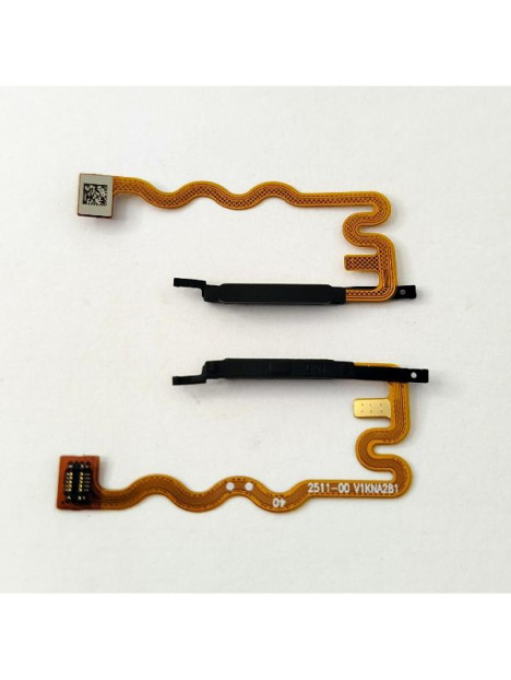 Flex sensor de huella negro para Motorola Moto G04 calidad premium