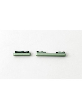 Botones laterales verdes para Xiaomi Redmi Note 13 4G calidad premium