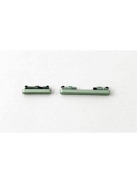 Botones laterales verdes para Xiaomi Redmi Note 13 4G calidad premium