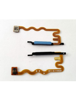 Flex sensor de huella azul para Motorola Moto G04 calidad premium