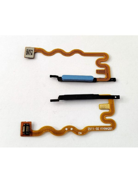 Flex sensor de huella azul para Motorola Moto G04 calidad premium