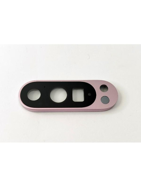 Cristal de camara para Google Pixel 9 Pro con marco rosa calidad premium