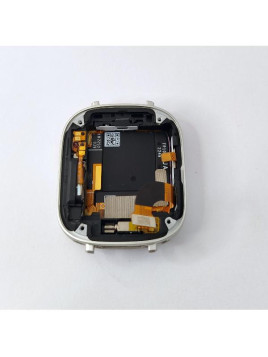 Pantalla lcd para Honor Watch 4 mas tactil negro con marco plata calidad premium