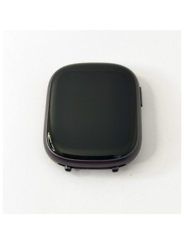 Pantalla lcd para Honor Watch 4 mas tactil negro con marco negro calidad premium