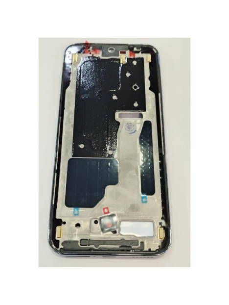 Carcasa o marco central plata para Huawei Nova 12s