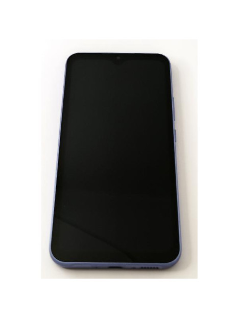 Pantalla lcd para Samsung Galaxy A34 5G A346 mas tactil negro con marco morado calidad Oled