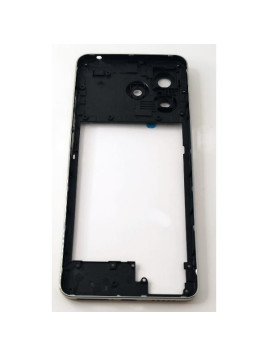 Carcasa o marco central dorado para Ulefone Note 18 Ultra 5G con cristal de camara