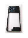 Carcasa o marco central plata para Ulefone Note 18 Ultra 5G con cristal de camara