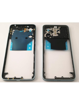 Carcasa o marco central azul para Xiaomi Redmi 13