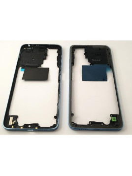 Carcasa o marco central azul para Xiaomi Redmi Note 12S