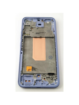 Pantalla lcd para Samsung Galaxy A34 5G A346 mas tactil negro con marco morado calidad TFT