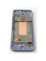 Pantalla lcd para Samsung Galaxy A34 5G A346 mas tactil negro con marco morado calidad TFT