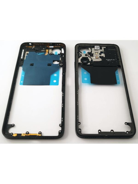 Carcasa o marco central negro para Xiaomi Redmi 13