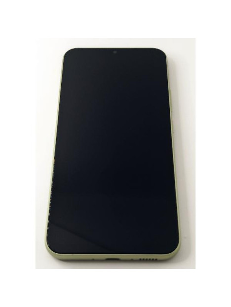 Pantalla lcd para Samsung Galaxy A34 5G A346 mas tactil negro con marco verde calidad TFT