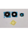 Set de 3 cristales de camara para Xiaomi Redmi 12 5G calidad premium