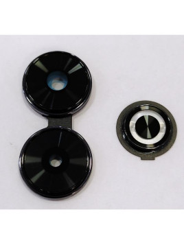 Cristal de camara para Xiaomi Redmi 13 con marco negro calidad premium