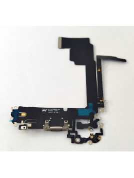 Flex puerto de carga gris para Iphone 15 Pro Max compatible