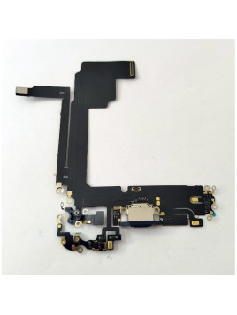 Flex puerto de carga azul para Iphone 15 Pro Max compatible