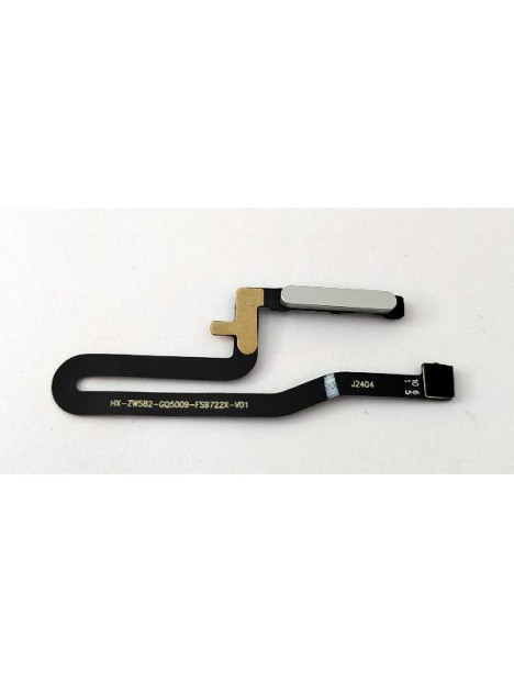 Flex sensor de huella plata para Ulefone Note 18 Ultra 5G calidad premium