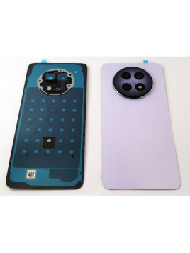 Tapa trasera o tapa bateria morada para Realme 12 5G RMX3999 con cristal de camara