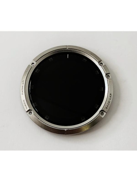 Pantalla lcd para Garmin Fenix 5 Garmin Fenix 5 Plus mas tactil negro con marco plata calidad premium